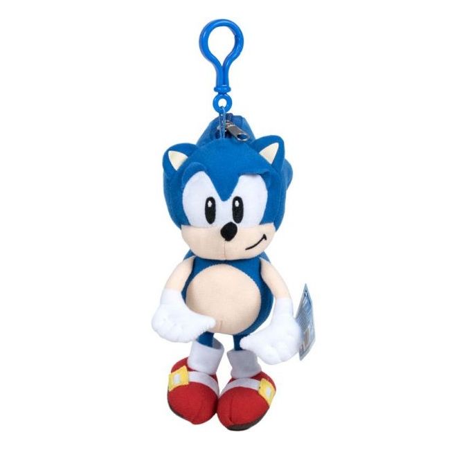 Jucarie din plus Sonic Hedgehog, breloc, 19 cm