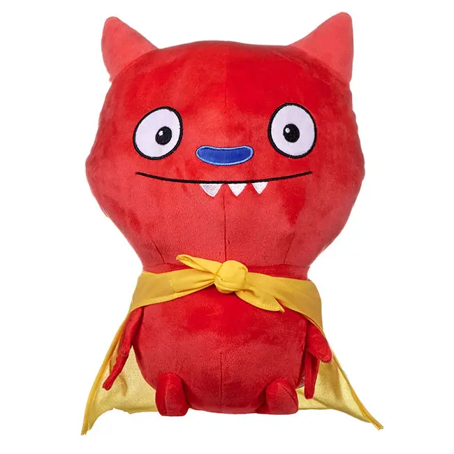 Jucarie din plus Lucky Bat (rosu), Ugly Dolls, 22 cm