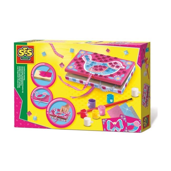 Set creativ - Cutie pentru bijuterii