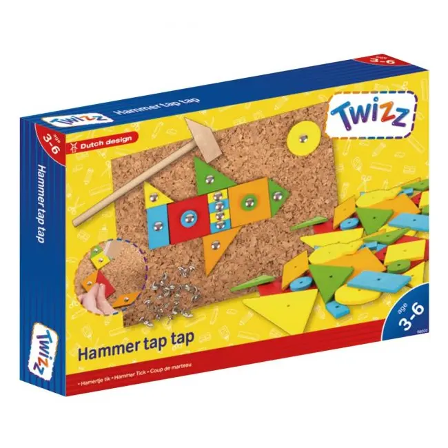 Set creativ cu forme din lemn