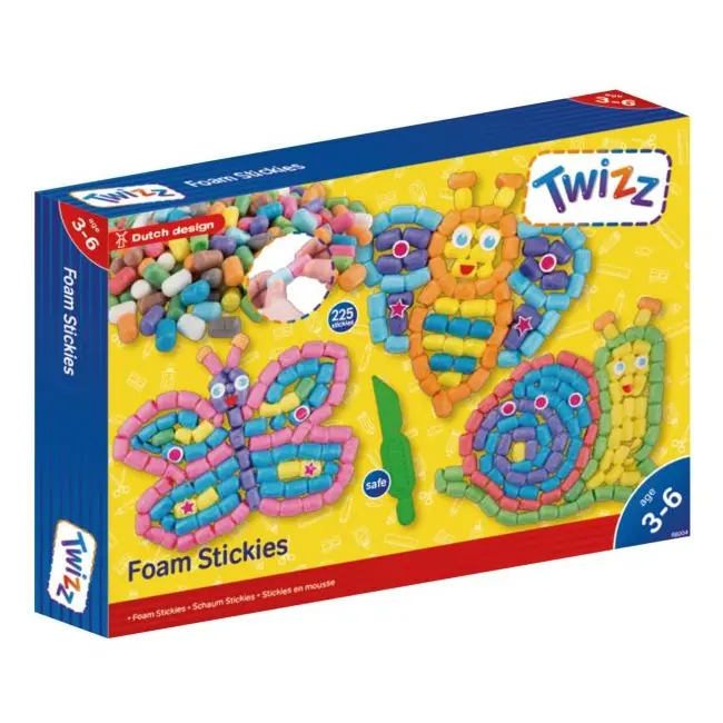 Set creativ Foam Stickies, 225 bucati