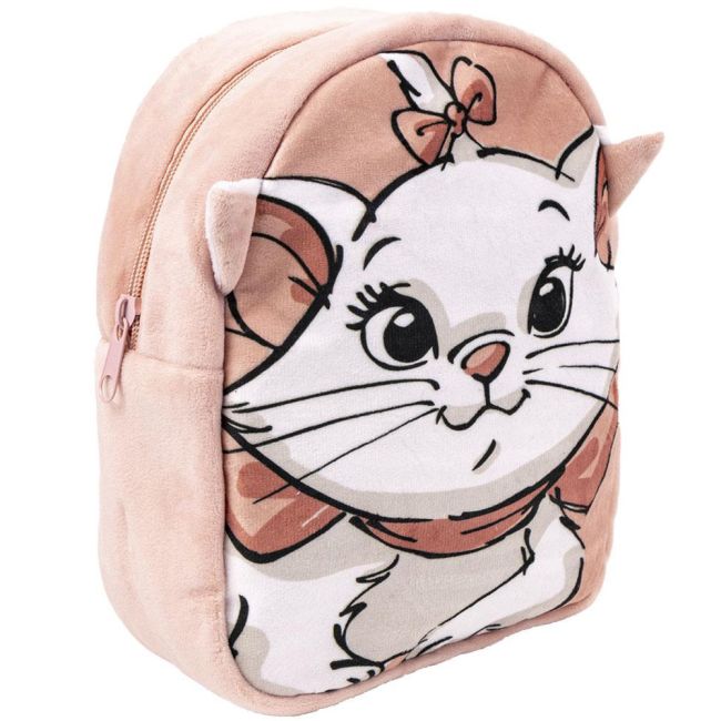 Rucsac plusat Disney Marie, 18x22x8 cm