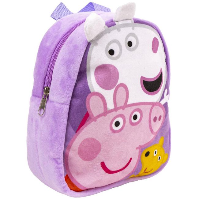 Rucsac plusat Peppa Pig, 18x22x8 cm
