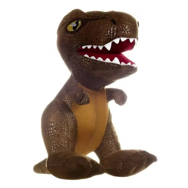 Jucarie din material textil T-Rex, Jurassic World, 25 cm