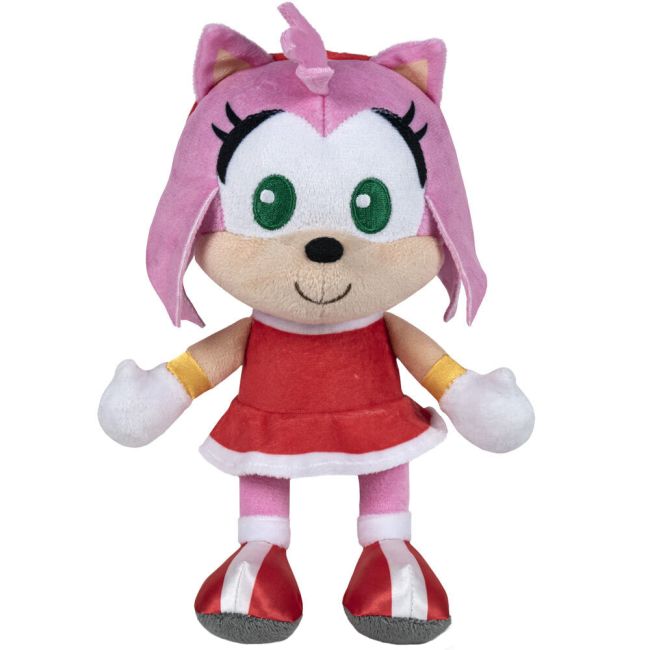 Jucarie din plus Amy Rose Cute, Sonic Hedgehog, 21 cm