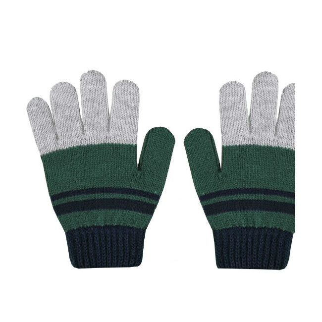 Manusi cu degete (10151), Verde/Gri, XL
