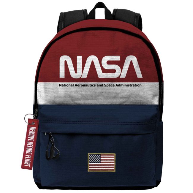 Rucsac NASA Mission cu port USB, 30x45x18 cm