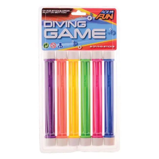 Set 6 bete colorate pentru inot - Dive Sticks