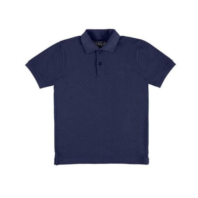 Tricou polo bleumarin cu maneca scurta (890), 12 ani / 152 cm