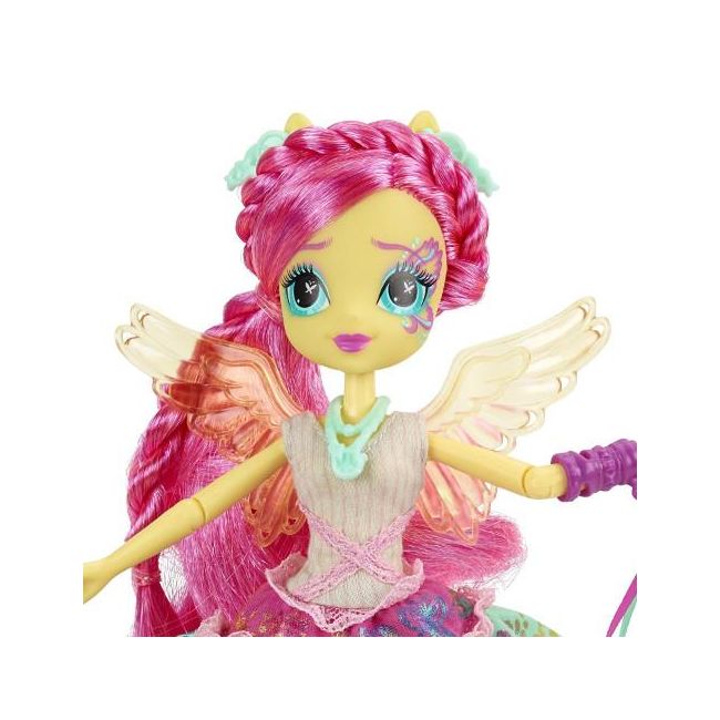 My Little Pony Equestria Girls Fluttershy cu Accesorii de Par EVShas_B1036_B1039