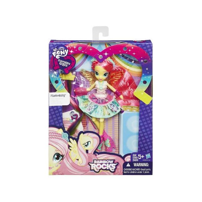 My Little Pony Equestria Girls Fluttershy cu Accesorii de Par EVShas_B1036_B1039