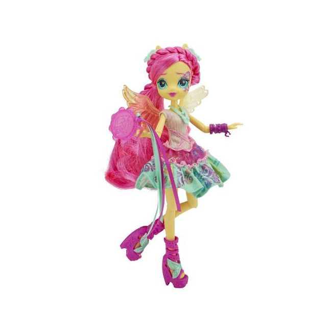 My Little Pony Equestria Girls Fluttershy cu Accesorii de Par EVShas_B1036_B1039
