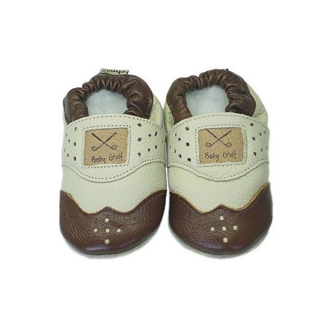 Botosei Beige Golf din piele, shooshoos, M / 17-18