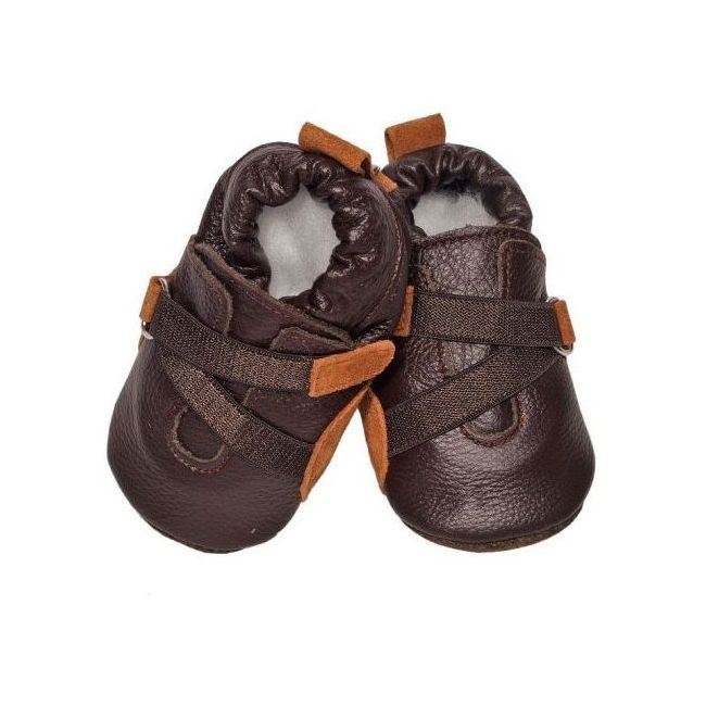 Botosei Brown Wrap din piele, shooshoos, M / 17-18
