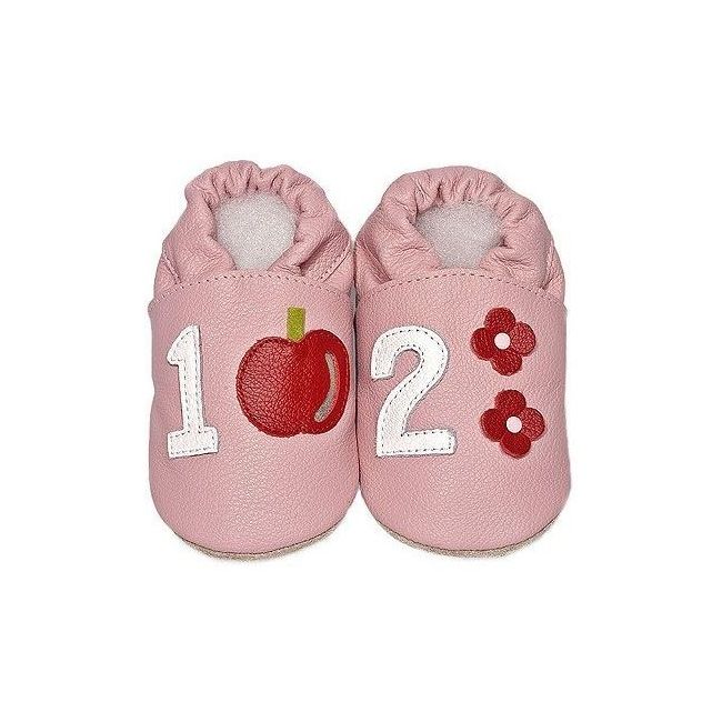 Botosei Pink Numbers din piele, shooshoos, S / 15-16