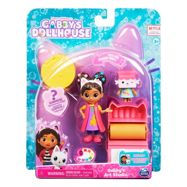 GABBYS DOLLHOUSE SET STUDIOUL DE ARTA AL LUI GABBY VIV6062025