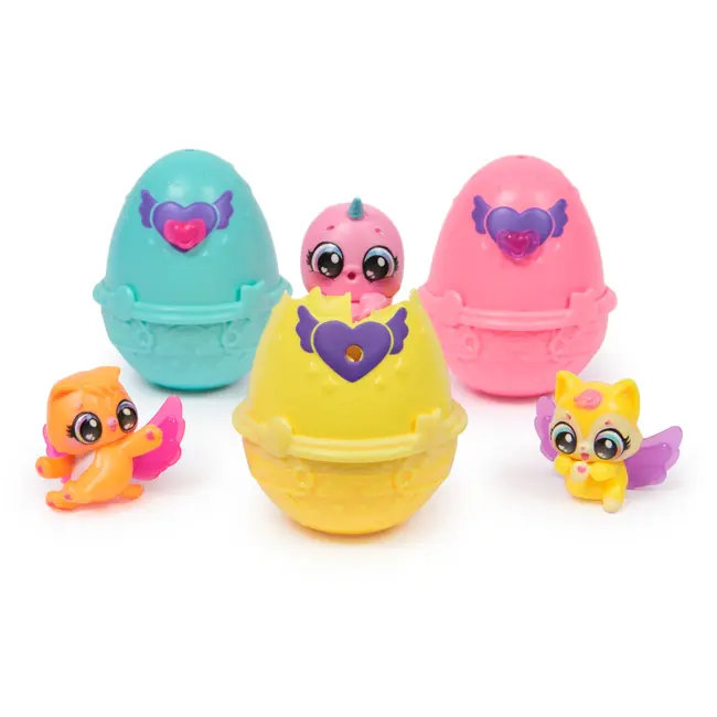 HATCHIMALS ALIVE NEON RAINBOW SET COSULET DE OUA VIV6072741