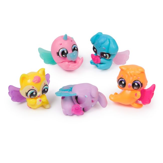 HATCHIMALS ALIVE NEON RAINBOW SET COSULET DE OUA VIV6072741