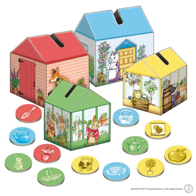 Joc educativ de asociere si potrivire a culorilor peter rabbit orwpr009