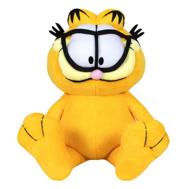 Jucarie din plus Garfield cu ochelari, 25 cm asezat