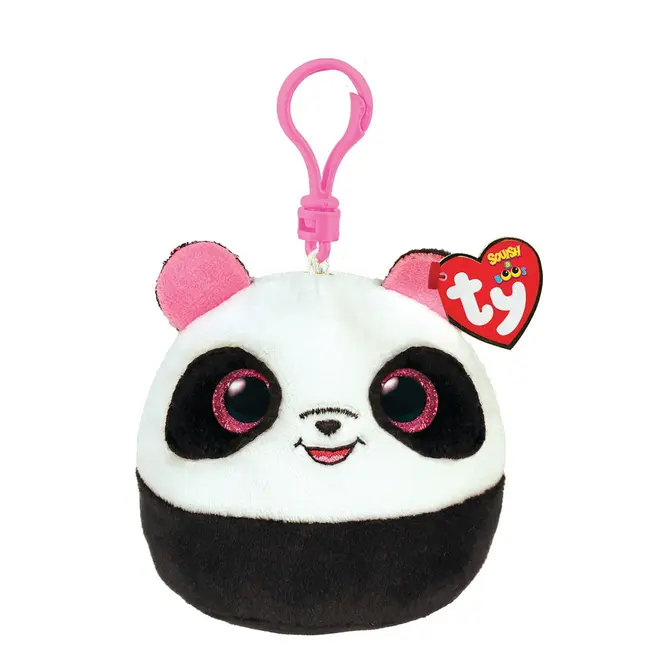 PLUS BRELOC TY 8.5CM SQUISHY BEANIES PANDA BAMBOO VIVTY39571