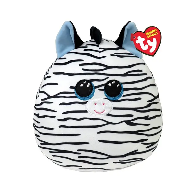 PLUS TY SQUISHY BEANIES ZEBRA XANDER 22CM VIVTY39281