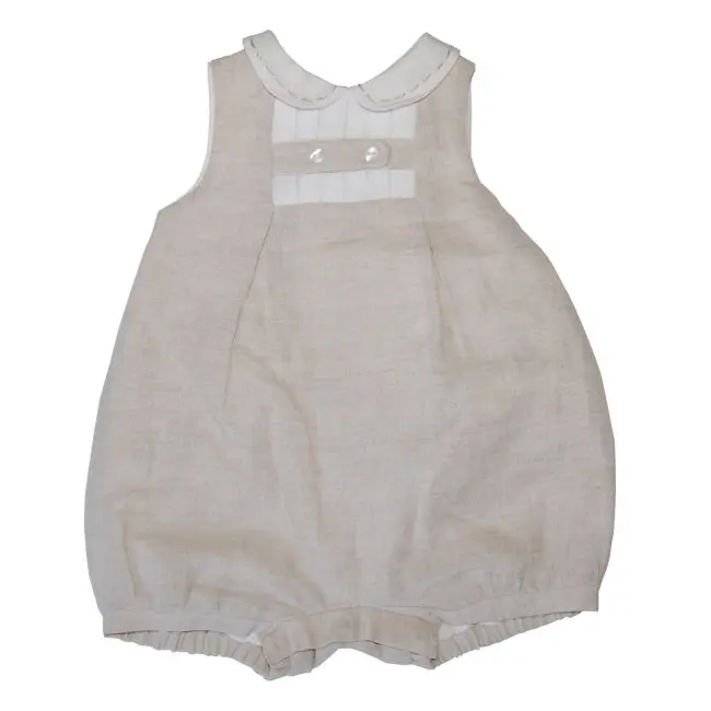 Salopeta bej cu guleras (1609), 0-1 luni, 50 cm