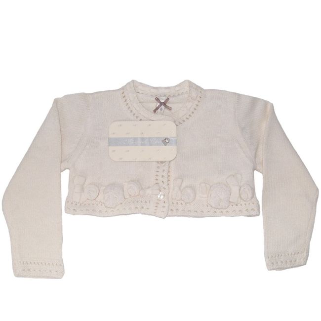 Bolero crem (2357), 80 cm / 12 luni