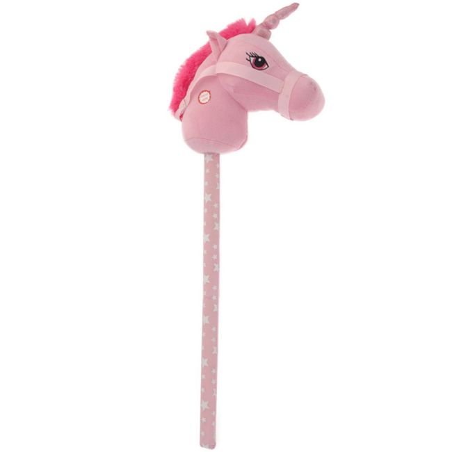 Bat de calarit cu sunete - Unicorn roz, 73 cm