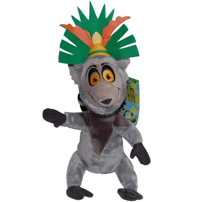Jucarie din plus King Julien, 26 cm