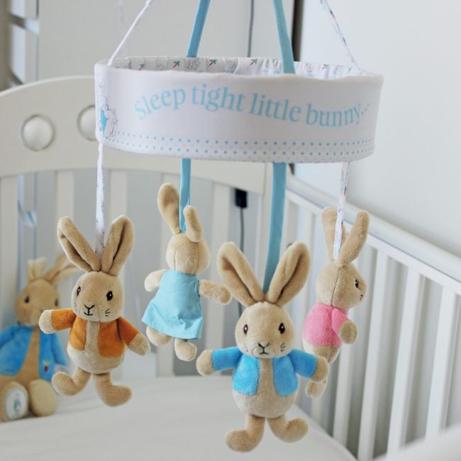 Carusel muzical pentru patut, Peter Rabbit