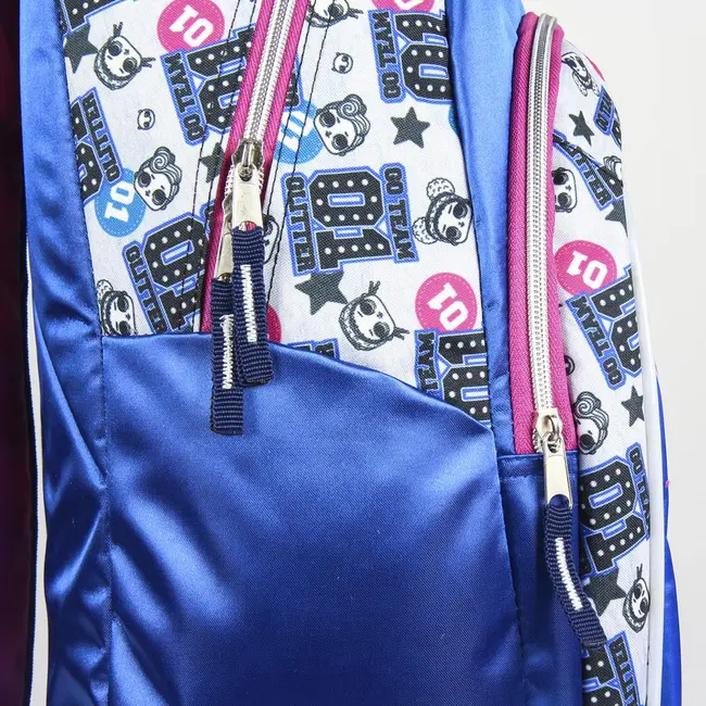 Rucsac Cerda L.O.L. cu buzunar frontal si led-uri, 31x47x24 cm