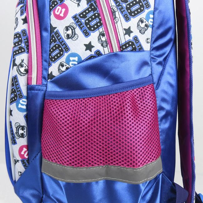 Rucsac Cerda L.O.L. cu buzunar frontal si led-uri, 31x47x24 cm