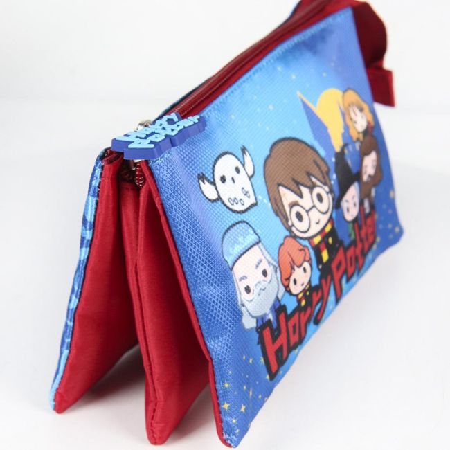 Penar Cerda Harry Potter cu 3 compartimente, 22x12.5x3 cm