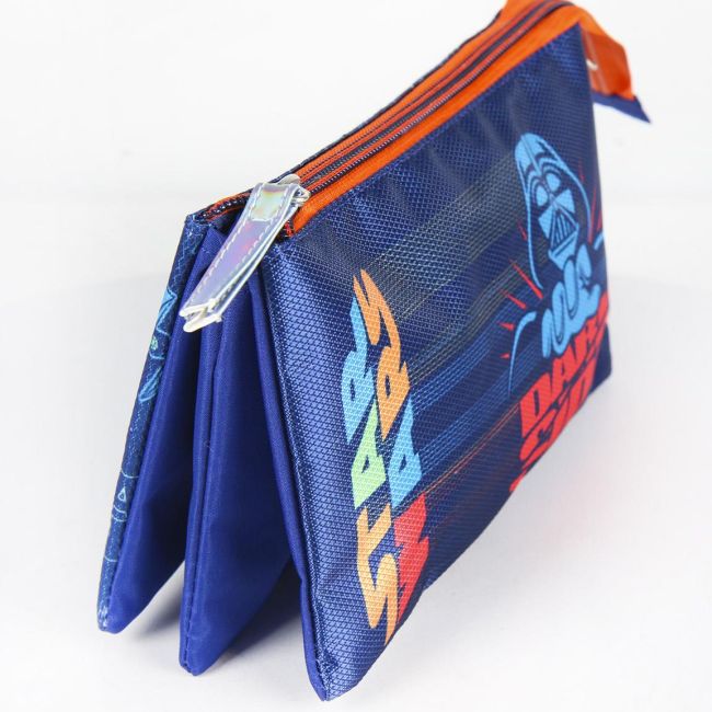 Penar Cerda Star Wars cu 3 compartimente, 22x12,5x3 cm