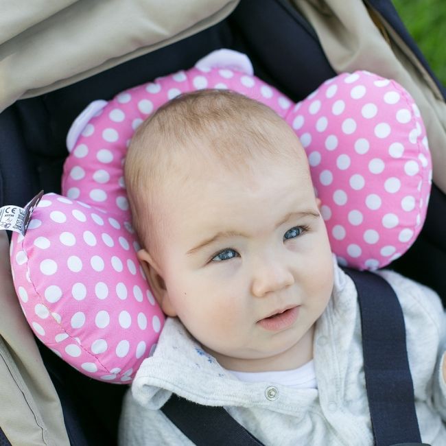Perna bebe Benbat Bear Hug Pink / White