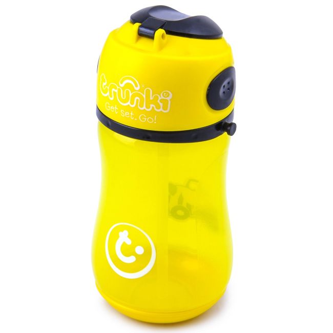 Sticla din plastic cu pai Bernard Bottle, Trunki