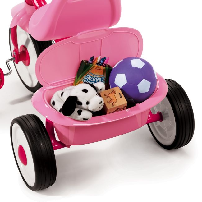 Tricicleta pliabila Radio Flyer Fold 2 Go Pink, 1-3 ani