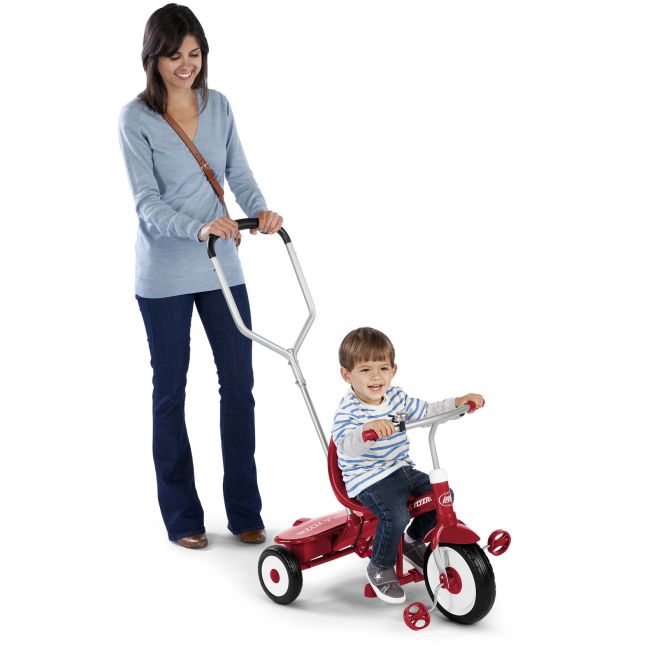 Tricicleta multifunctionala Radio Flyer Steer and Stroll, 2-5 ani