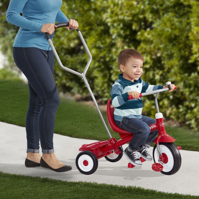 Tricicleta multifunctionala Radio Flyer Steer and Stroll, 2-5 ani