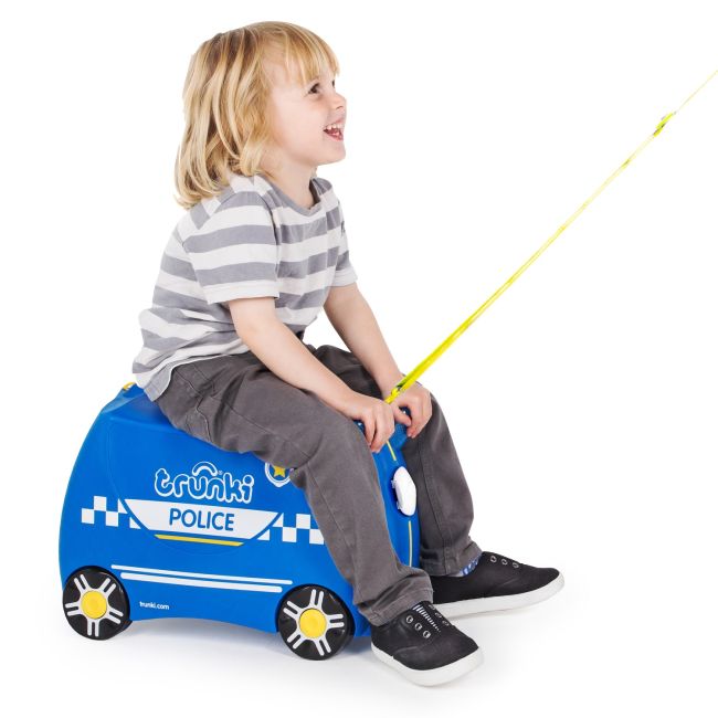 Valiza Trunki PERCY - Masina de politie