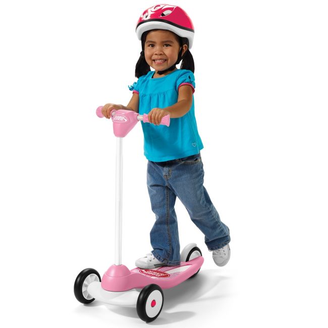 Trotineta Radio Flyer My 1st Scooter Sport Pink, 3-5 ani