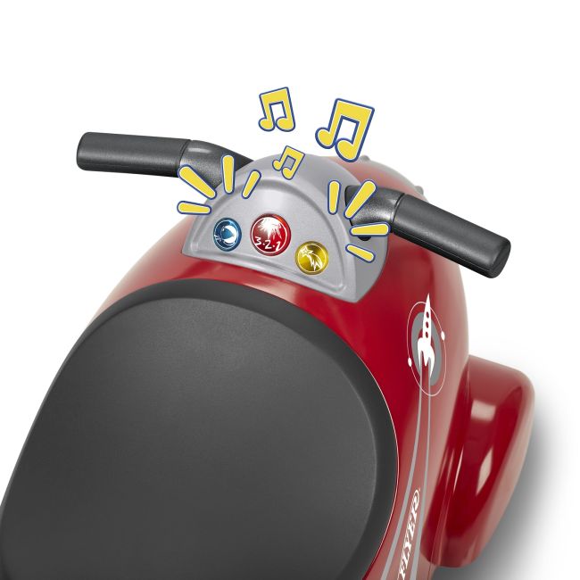 Racheta cu roti Radio Flyer Retro Rocket, 1-3 ani