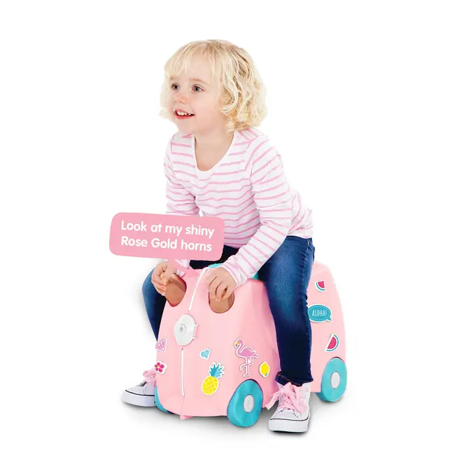 Valiza TRUNKI Flossi the Flamingo