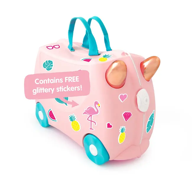 Valiza TRUNKI Flossi the Flamingo