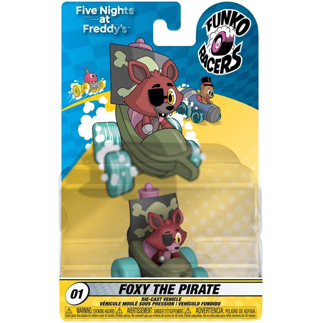 Mini-vehicul Foxy the Pirate Funko Racers, Five Nights at Freddy's