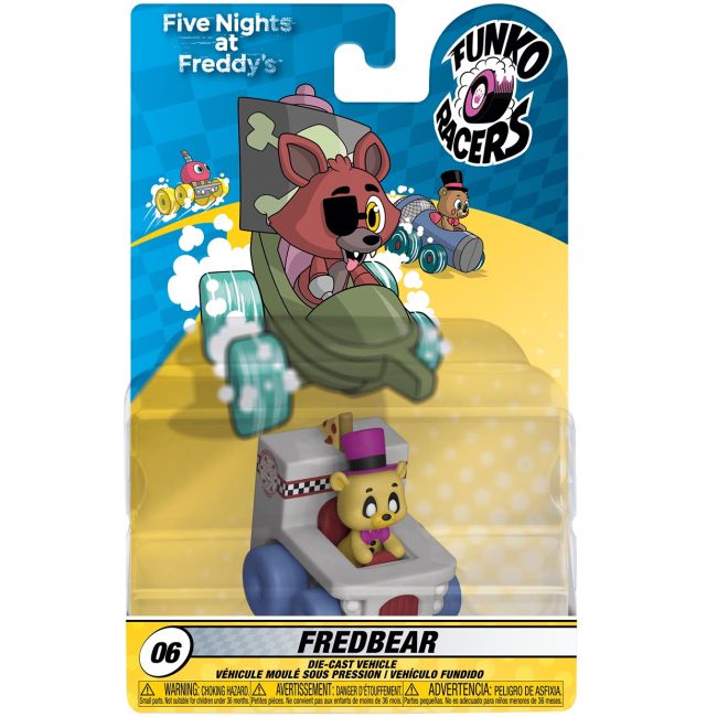 Mini-vehicul Fredbear Funko Racers, Five Nights at Freddy's