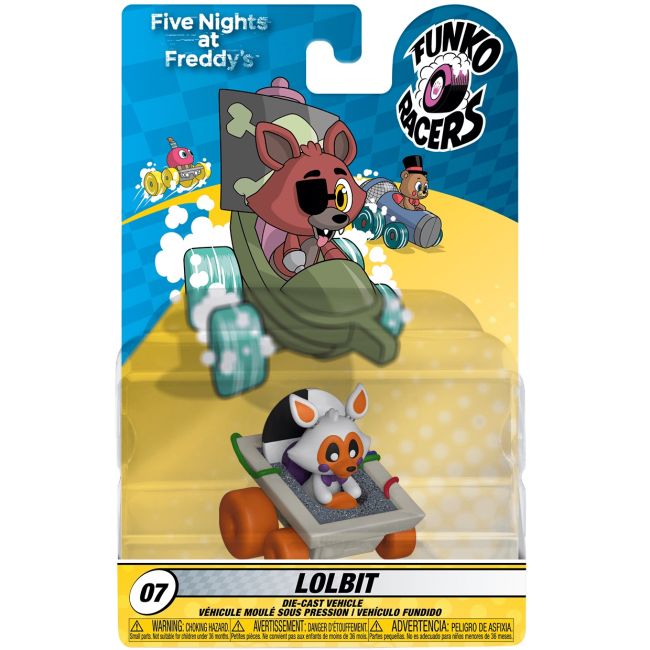 Mini-vehicul Lolbit Funko Racers, Five Nights at Freddy's