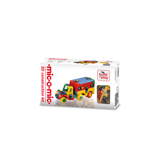 Jucarie de construit mic-o-mic 3D Camion 089.177, 15.9 cm