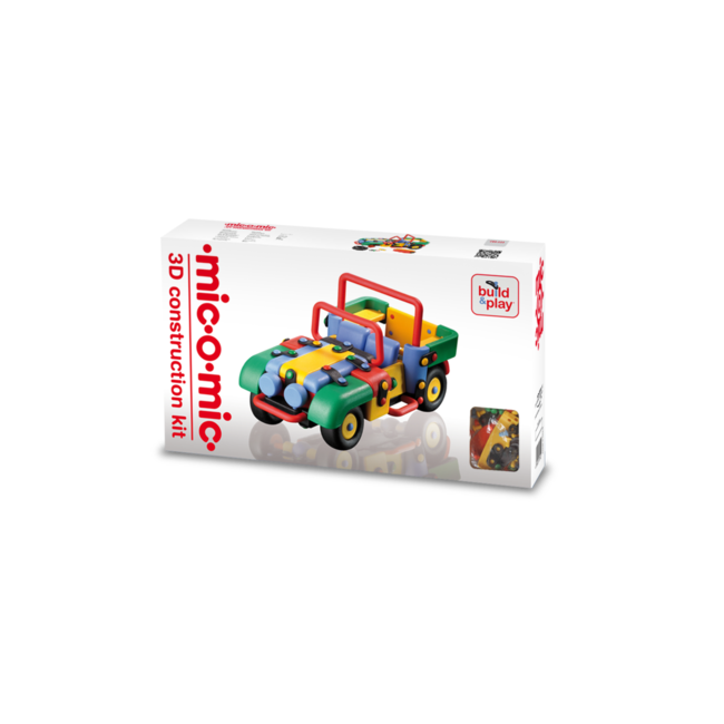 Jucarie de construit mic-o-mic 3D Masina off-road 089.023, 20.1 cm